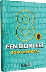 Buga 8. Sınıf Fen Bilimleri Soru Bankası Buga Yayınları