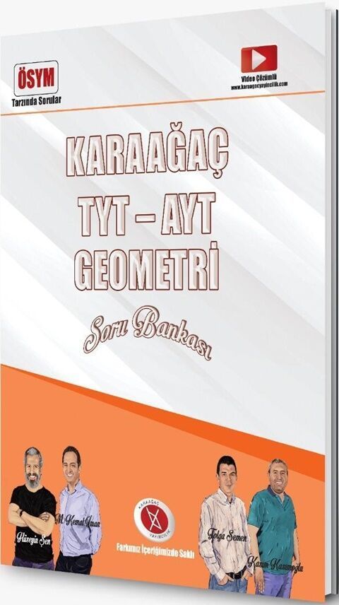 Karaağaç YKS TYT AYT Geometri Soru Bankası Karaağaç Yayınları