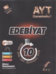 Birey YKS AYT Edebiyat 10 lu Deneme Video Çözümlü Birey Yayınları