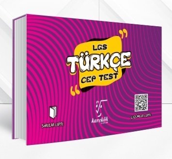 Karekök LGS Türkçe Cep Test Karekök Yayınları