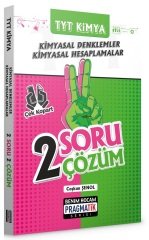 SÜPER FİYAT - Benim Hocam YKS TYT Kimya Kimyasal Denklemler Kimyasal Hesaplamalar 2 Soru 2 Çözüm Fasikülü - Pragmatik Serisi Benim Hocam Yayınları