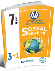 Gezegen 7. Sınıf Sosyal Bilgiler 3 + 1 Fasikül Gezegen Yayınları