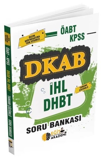 Eğit Akademi ÖABT DKAB Din Kültürü ve Ahlak Bilgisi Öğretmenliği Soru Bankası Çözümlü Eğit Akademi