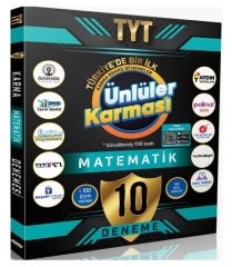 Ünlüler YKS TYT Matematik Ünlüler Karması 10 Deneme Ünlüler Yayınları