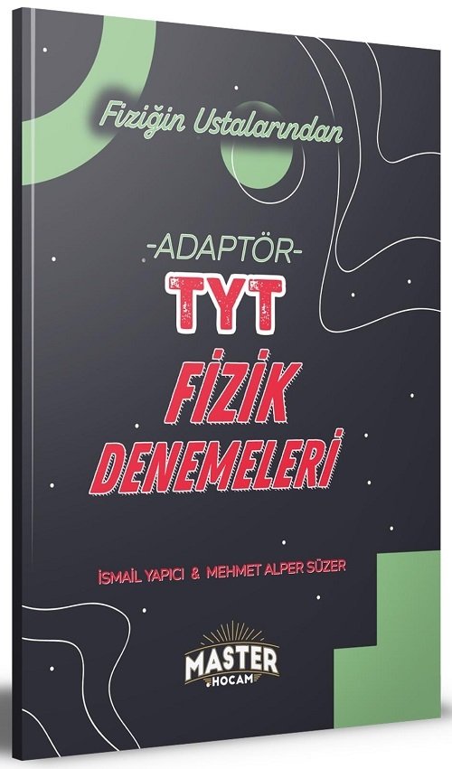 Master Hocam YKS TYT Fizik Fiziğin Ustalarından Adaptör Denemeleri Master Hocam