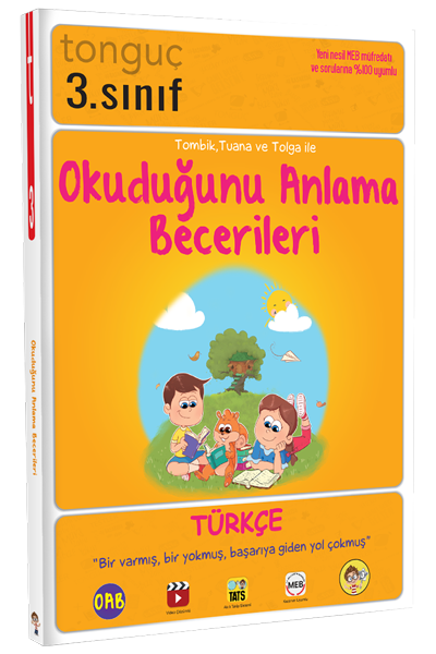 Tonguç 3. Sınıf Okuduğunu Anlama Becerileri Tonguç Akademi