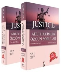 Kuram Justice Adli Hakimlik Özgün Sorular Soru Bankası 2 Cilt Set 15. Baskı - Ümit Kaymak, İsmail Ercan Kuram Kitap