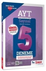 Sınav YKS AYT Sayısal 5 Deneme Sınav Yayınları