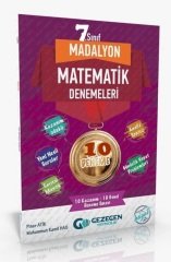 Gezegen 7. Sınıf Matematik Madalyon 10 Deneme Gezegen Yayınları