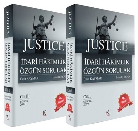 Kuram Justice İdari Hakimlik Özgün Sorular Soru Bankası 2 Cilt Set 9. Baskı - Ümit Kaymak, İsmail Ercan Kuram Kitap