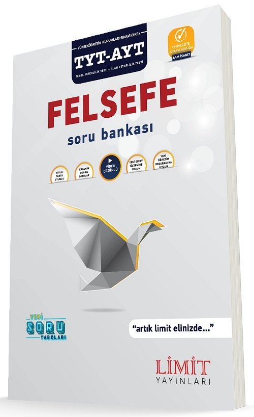 Limit YKS TYT AYT Felsefe Soru Bankası Limit Yayınları