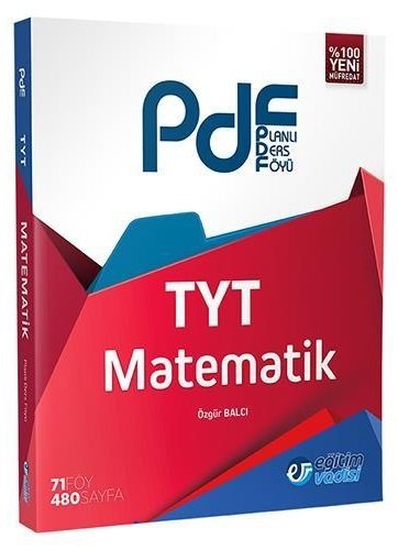 SÜPER FİYAT - Eğitim Vadisi YKS TYT Matematik PDF Planlı Ders Föyü Konu Anlatımlı Eğitim Vadisi Yayınları