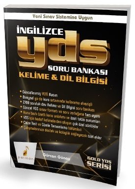 Pelikan YDS İngilizce Soru Bankası Kelime ve Dil Bilgisi Gold YDS Serisi Pelikan Yayınları