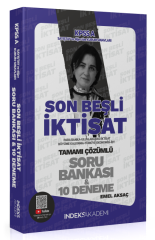 İndeks Akademi 2025 KPSS A Grubu İktisat Son Beşli Soru Bankası ve 10 Deneme Çözümlü - Emel Aksaç İndeks Akademi Yayıncılık