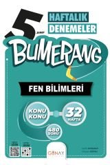 Günay 5. Sınıf Fen Bilimleri Bumerang Konu Konu Haftalık Denemeler Günay Yayınları