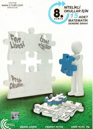 Cebirsel 8. Sınıf LGS Matematik 15 Deneme Cebirsel Yayınları