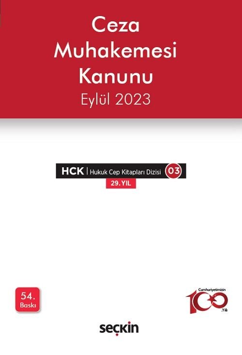 Seçkin 2023 Ceza Muhakemesi Kanunu Cep Kitabı 54. Baskı Seçkin Yayınları