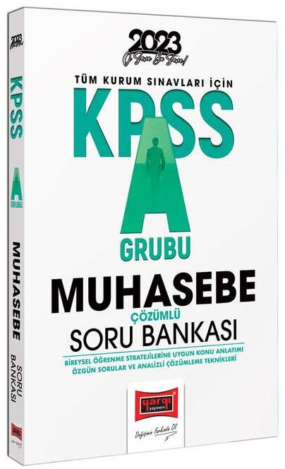 Yargı 2023 KPSS A Grubu Muhasebe Soru Bankası Çözümlü Yargı Yayınları