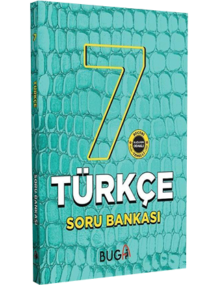 Buga 7. Sınıf Türkçe Soru Bankası Buga Yayınları