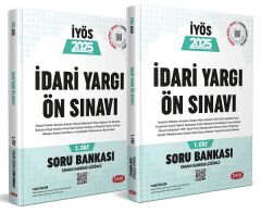 Data 2025 İYÖS İdari Yargı Ön Sınavı Soru Bankası Seti Çözümlü Data Yayınları