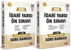 Data 2024 İYÖS İdari Yargı Ön Sınavı Soru Bankası Seti Çözümlü Data Yayınları