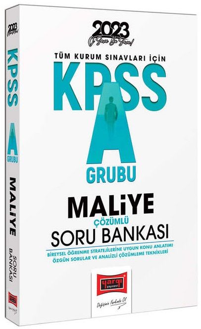 Yargı 2023 KPSS A Grubu Maliye Soru Bankası Çözümlü Yargı Yayınları