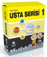 Mutlu 1. Sınıf Tüm Dersler Usta Serisi 2 Kitap Set Mutlu Yayınları