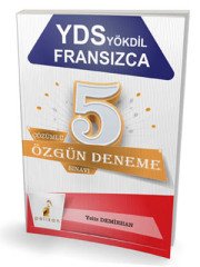 Pelikan YDS YÖKDİL Fransızca 5 Özgün Deneme Çözümlü Pelikan Yayınları