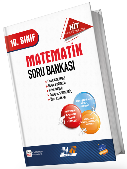 Hız ve Renk 10. Sınıf Matematik HİT Soru Bankası Hız ve Renk Yayınları