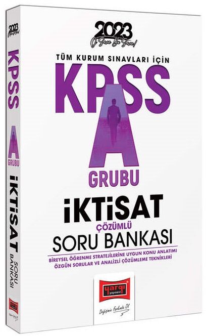 Yargı 2023 KPSS A Grubu İktisat Soru Bankası Çözümlü Yargı Yayınları