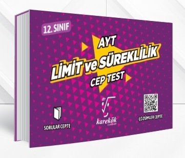 Karekök YKS AYT 12. Sınıf Limit ve Süreklilik Karekök Yayınları