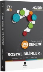 Başka 2021 YKS TYT Sosyal Bilimler Akustik 29 Deneme Başka Yayınları