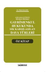 Platon Gayrimenkul Hukukunda Sık Karşılaşılan Dava Türleri Öz Kitap - Paluri Arzu Kal Platon Hukuk Yayınları