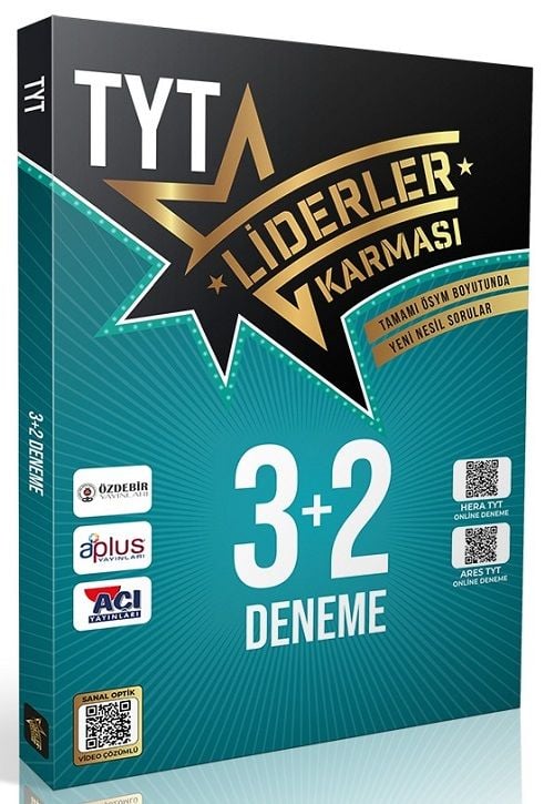 Liderler Karması YKS TYT Tüm Dersler 3+2 Deneme Seti Video Çözümlü Liderler Karması