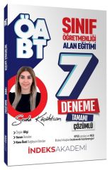 İndeks Akademi ÖABT Sınıf Öğretmenliği Alan Eğitimi 7 Deneme Çözümlü - Sevda Küçüktosun İndeks Akademi Yayıncılık