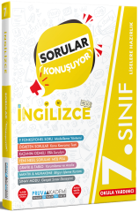 Pruva Akademi 7. Sınıf İngilizce Sorular Konuşuyor Soru Bankası Pruva Akademi