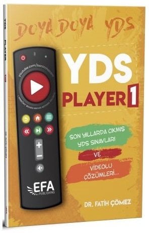 Benim Hocam YDS Player-1 Son Yıllarda Çıkmış Sorular ve Videolu Çözümleri EFA Serisi Benim Hocam Yayınları