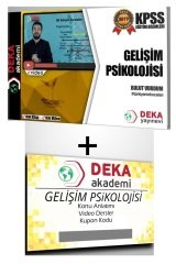 Deka Akademi 2019 KPSS Eğitim Bilimleri Gelişim Psikolojisi Etkin Videolu Ders Notları Deka Akademi Yayınları