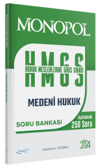 Monopol 2024 HMGS Medeni Hukuk Soru Bankası - Abdülkerim Yıldırım Monopol Yayınları