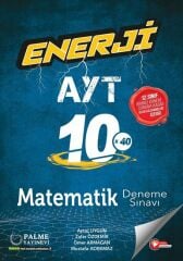 Palme 2023 YKS AYT Matematik Enerji 10x40 Deneme Sınavı Video Çözümlü Palme Yayınları