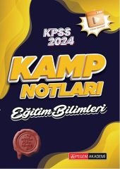 Pegem 2024 KPSS Eğitim Bilimleri Kamp Notları Pegem Akademi Yayınları