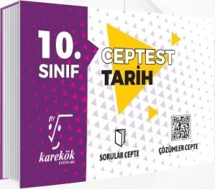 Karekök 10. Sınıf Tarih Cep Test Karekök Yayınları