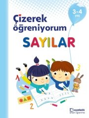 3-4 Yaş Çizerek Öğreniyorum - Sayılar Uçanbalık Yayınları