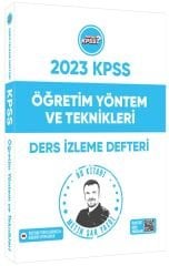 Hangi KPSS 2023 KPSS Eğitim Bilimleri Öğretim Yöntem ve Teknikleri Ders İzleme Defteri - Metin Şar Hangi KPSS Yayınları