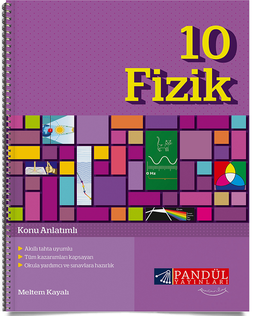 Pandül 10. Sınıf Fizik Konu Anlatımlı Defter Pandül Yayınları