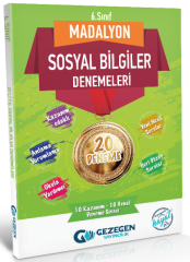 Gezegen 6. Sınıf Sosyal Bilgiler Madalyon 20 Deneme Gezegen Yayınları