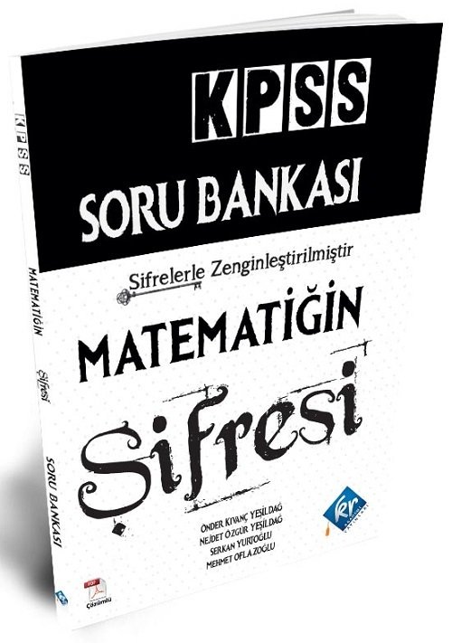 KR Akademi 2021 KPSS Matematiğin Şifresi Soru Bankası PDF Çözümlü KR Akademi