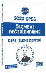 Hangi KPSS 2023 KPSS Eğitim Bilimleri Ölçme ve Değerlendirme Ders İzleme Defteri - Hüseyin İşeri Hangi KPSS Yayınları