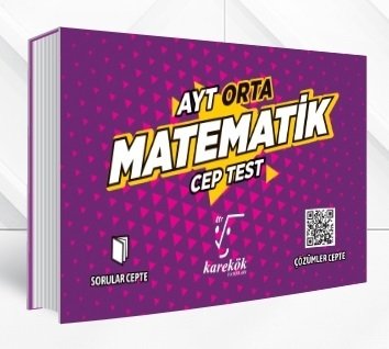 Karekök YKS AYT Matematik Orta Cep Test Karekök Yayınları