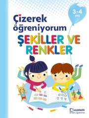 3-4 Yaş Çizerek Öğreniyorum – Şekiller ve Renkler Uçanbalık Yayınları